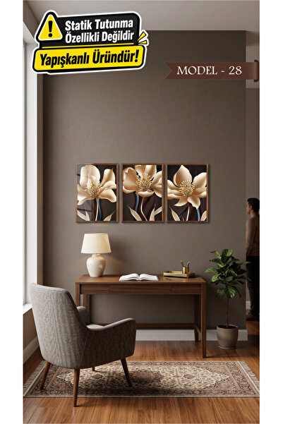 Akıllı Kağıt Floare adezivă cu aspect de sticlă (Model- 28)