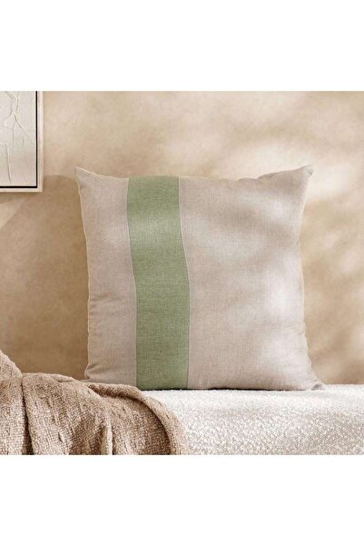 PAN HOME Woven Dreams Down Alt Filled Cushion 50x50cm - Sage
