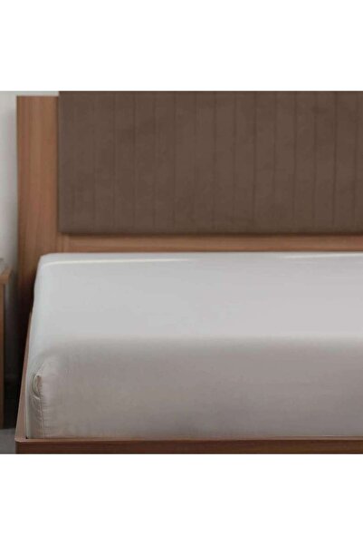 PAN HOME Indulgence Fitted Sheet 160x200+33cm - Cream