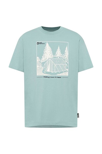 Jack Wolfskin Tricou bărbătesc Freeroamer SS 2025-Albastru-XL