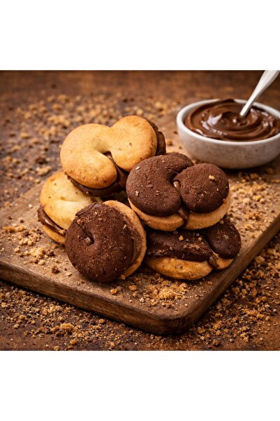 Nutella Γεμιστά μπισκότα