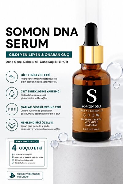 For You Gold Somon Dna Serum - Leke & Yaşlanma Karşıtı, Onarım, Bakım Cilt Yüz Bakım Serumu