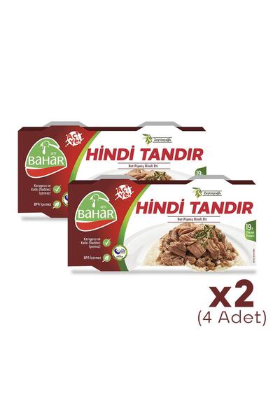 Bahar Hindi Pişmiş Hindi Tandır (But) 120g x 4 Adet
