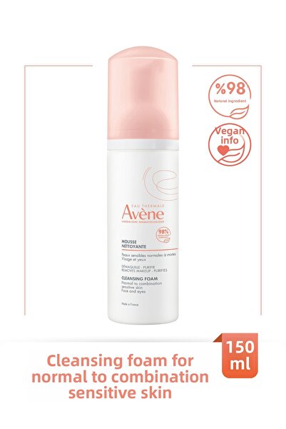 Avene Αφρός Καθαρισμού για Κανονική και Μεικτή Ευαίσθητη Επιδερμίδα 150 ml