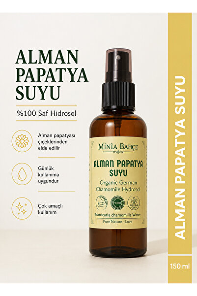 Minia Bahçe Bitki ve Sanat Atölyesi Papatya Suyu - %100 Saf Papatya Hidrosolü...