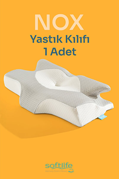 Softlife NOX jastučnica siva 1 komad 64x38x12.5 cm