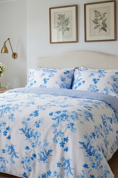 Leruum London Çift Kişilik Nevresim Takımı %100 Pamuk Nevresim 200x220 Ve 2 Y...