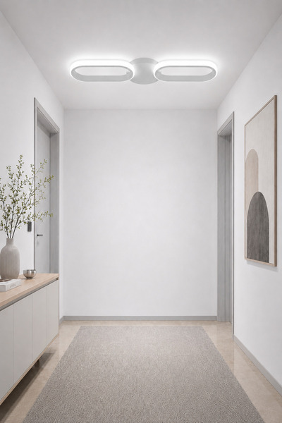 AvizeGO Hilton 2'li LED Plafonyer Avize