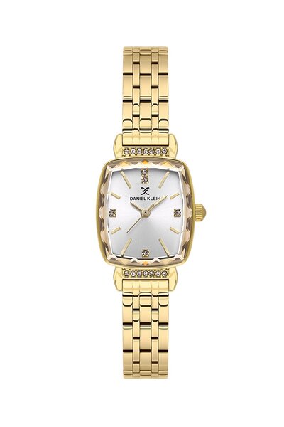 Daniel Klein Gold Color Gift Packaged 22 mm Women's Wristwatch