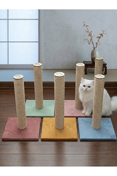 Patiderm Kedi Tırmalama Tahtası Hasır 40cm Karışık Renk