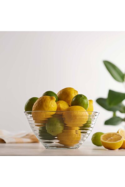 LAV Deep Glass Salad Bowl Single Extra Large 2010 ml (Presentation Bowl, Prep...