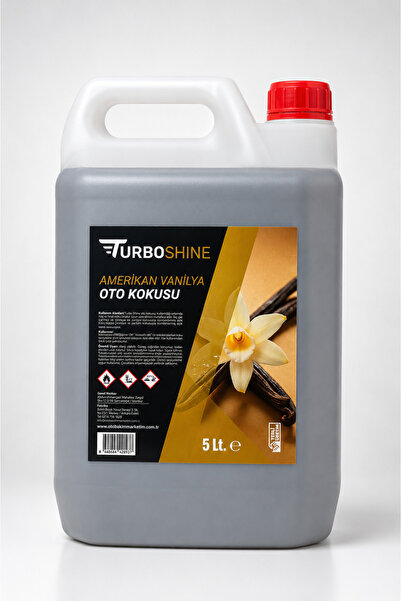 TURBO SHİNE AMERİKAN VANİLYA OTO KOKUSU 5 LT