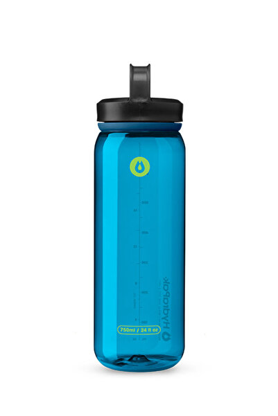 Hydrapak Recon Clip & Carry 750ml Water Bottle (Bay Blue), Tritan Renew BPA-F...