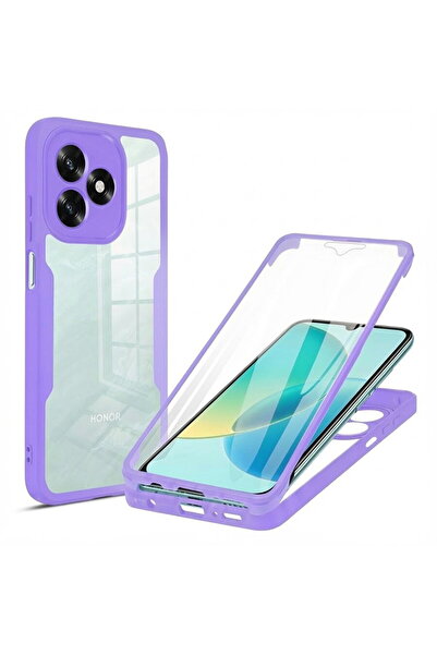 Techsuit Husa pentru Honor X5c Plus + Folie - ColorVerse 360 Series - Purple