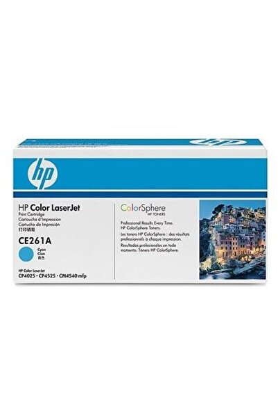 HP Тонер лазерен CE261A - циан, 11 000 стр., CP4525