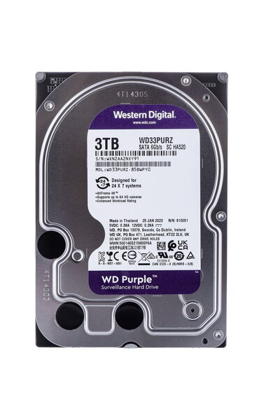 WESTERN DIGITAL Purple 3TB, SATA3, 256MB, 3.5inch