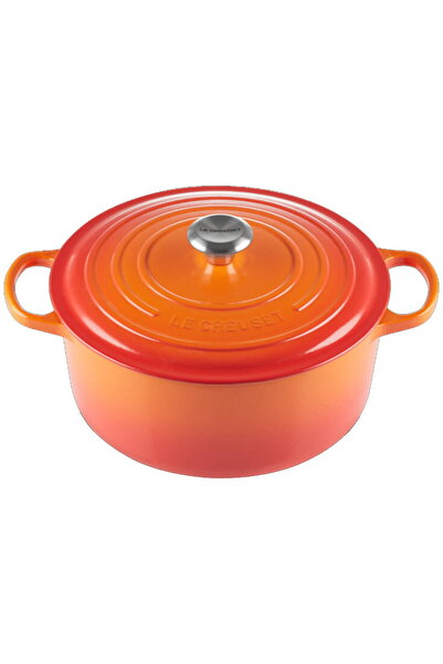 Le Creuset Caserolă rotundă Signature 20 cm vulcanică