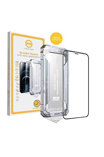 Mobile Origin Folie de protecție cu aplicare ușoară - iPhone 12 Pro