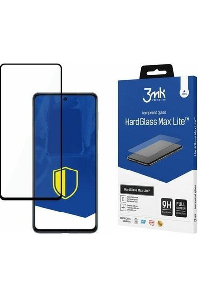 3MK Folie de protecИ›ie Galaxy M53 HardGlass Max Lite, RamДѓ neagrДѓ Samsung ...