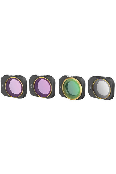 SunnyLife Set de 4 filtre UV+CPL+ND4+ND8 pentru DJI Mini 3 Pro (MM3-FI418)