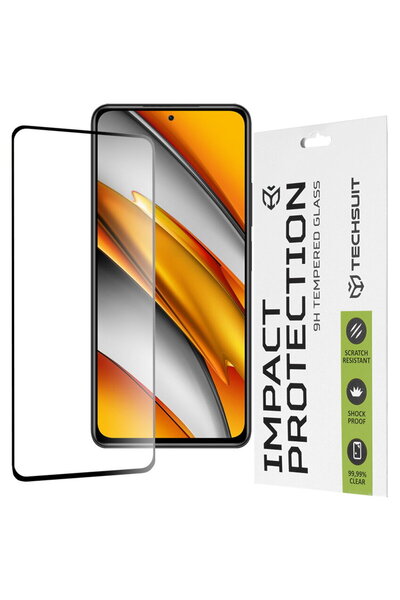 Techsuit Προστατευτική μεμβράνη για Xiaomi Mi 11i / Poco F3 - 111D Πλήρους Κά...