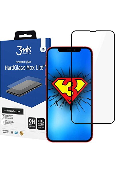 3MK HG Max Lite iPhone 13 Pro Max 6,7" Negru/black