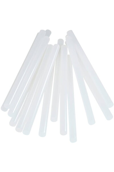 Rapid 5001411, set 48 rezerve de lipici, transparente, Ø12 x 190 mm
