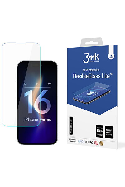 3MK Folie pentru iPhone 16 Pro Max - FlexibleGlass Lite - Transparentă
