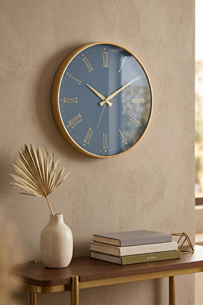 Frapan Home GLX 42 Cm Premium Dekoratif Duvar Saati Sessiz Mekanizmalı Büyük ...