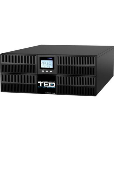 TED Electric UPS 10KVA rackabil 4U Online dubla conversie management intrare/...