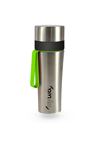 LAICA SticlДѓ filtrantДѓ Sport myLaica, Inox, 0,55 litri, portabilДѓ, Verde