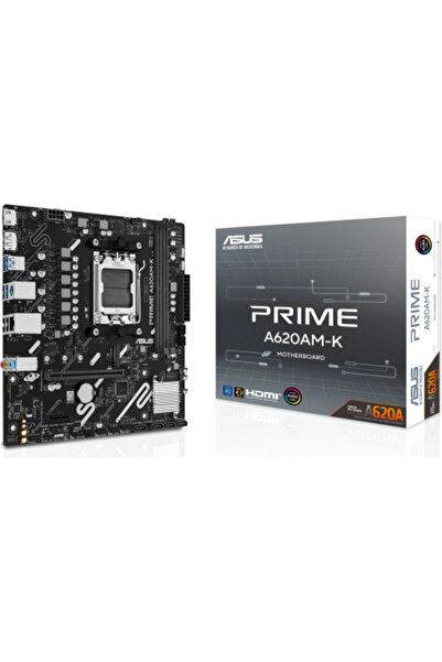 ASUS PRIME A620AM-K, AMD A620A, Socket AM5, mATX