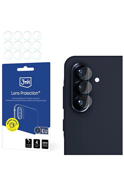 3MK Folie pentru Samsung Galaxy A56 5G (set 4) - Protecție lentile - Transpar...