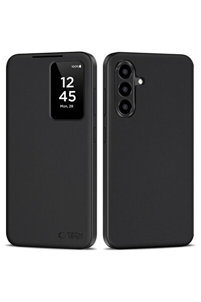 Tech-Protect HusДѓ Smart Wallet pentru Galaxy A56 5G, tip portofel, negru mat