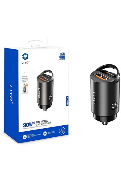 Lito IN-C03 USB-A + USB-C 60W Negru