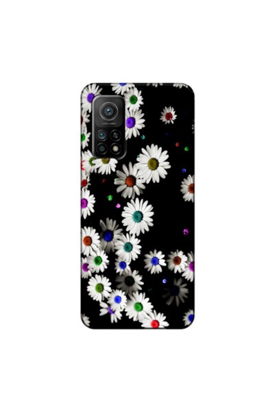 Zebana Xiaomi mi 10t compatible case daisy v1 silicone case (printed)