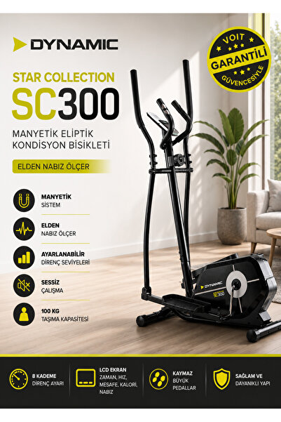 Dynamic Voit Garantili Star Collection Sc300 Manyetik Eliptik Kondisyon Bisik...