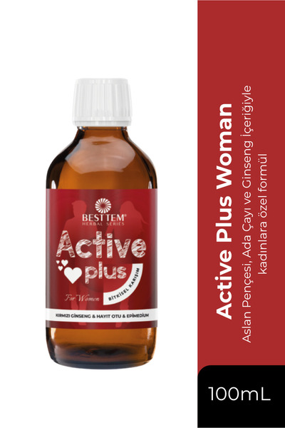 BESTTEM Active Plus Women Takviye Edici Gıda – Aslan Pençesi İçeren Kadınlara...