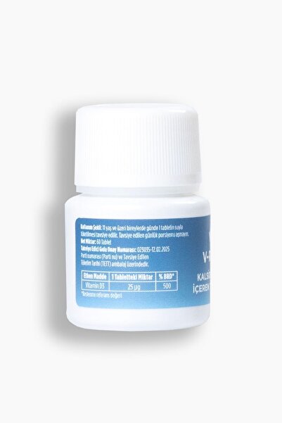 Velavit V-Rapid Vit D - Patentli D3 Vitamini- 60 Tablet