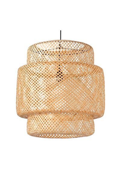 Mylamp Sitrus 53x50 Cm. Doğal Bambu Avize, Bambu, Islandinav, Bohem, Modern A...