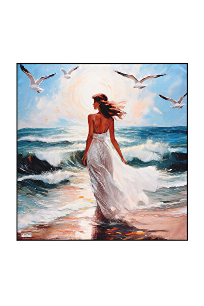 Bursa İpek Batista albastra cu model de papion