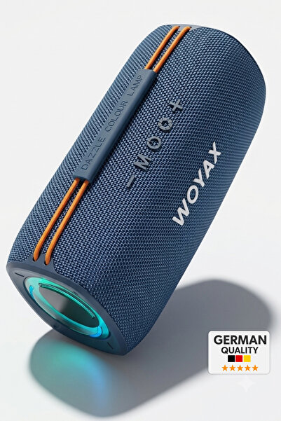 woyax Taşınabilir Bluetooth Hoparlör, 30W Kablosuz Oval Speaker, Ses Bombası ...