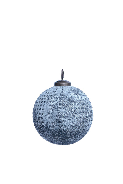 Yargıcı Yuvarlak Cam Ağaç Süsü (10 cm)
