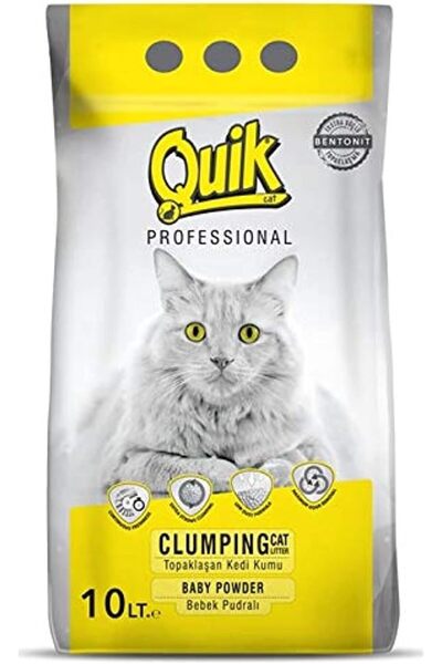 Quick Sand with the Aroma of Baby Powder for Cats, 10 Litres