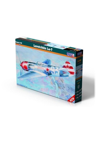 Mistercraft D218 1/72 Lavotchkin La-7 Fighter Plane Plastic Model Kit
