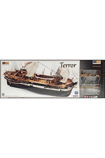 Genel Markalar Occre 12004 1/75 Ölçek, HMS Terror, 68 cm. Yelkenli ve Buharlı...
