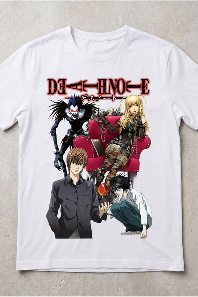 Silkensoul Death Note Light Ryuk Misa and L Designed Standard Fit Anime Unise...