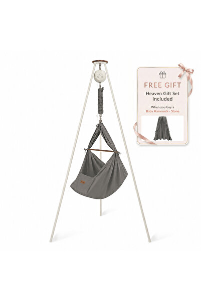 Moonboon Classic Bundle Baby Hammock With White Motor Premium & Tripod Stand ...