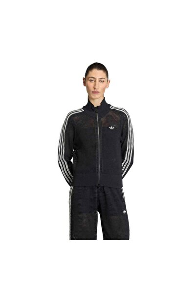 adidas Kc6497-K Crochet Tt Women's Jacket Black