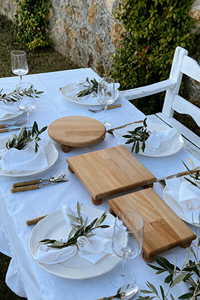 justwood 3-Piece Beech Solid Wood Dowry Presentation Set, 25 cm Risus, 17X25 ...